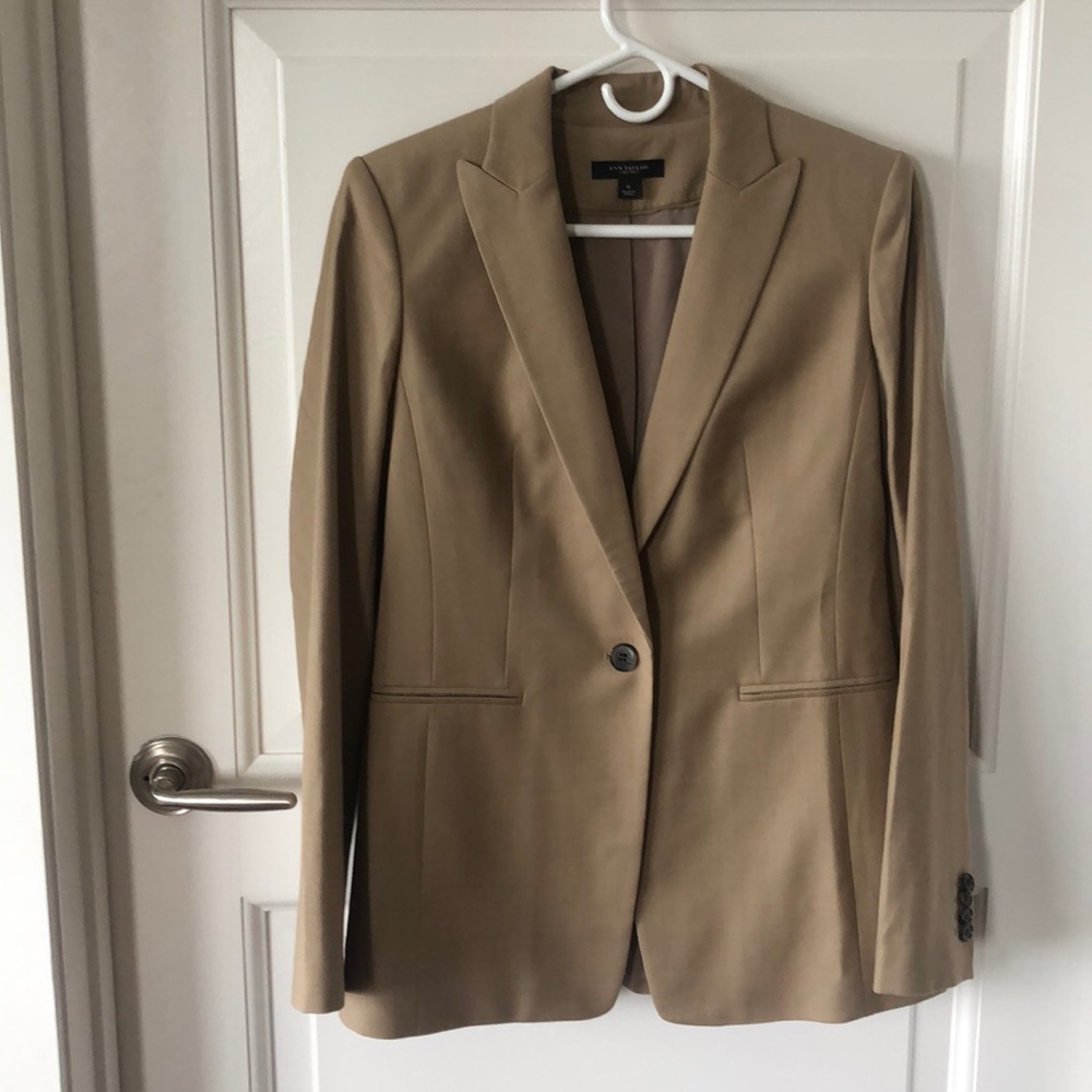 Ann Taylor Beige Blazer